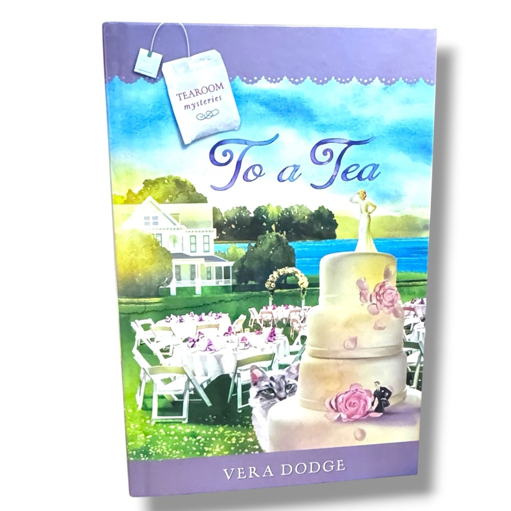 Tearoom Mysteries To A Tea Book 3  By Vera Dodge Guidepost Hardcover Gift